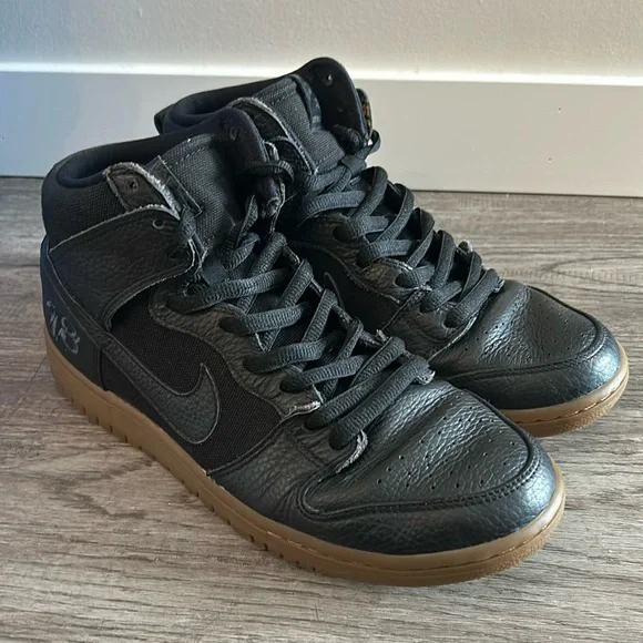 Nike SB Dunk High Anti Hero X Brian Anderson black/gum size 10.5 - Picture 3 of 12